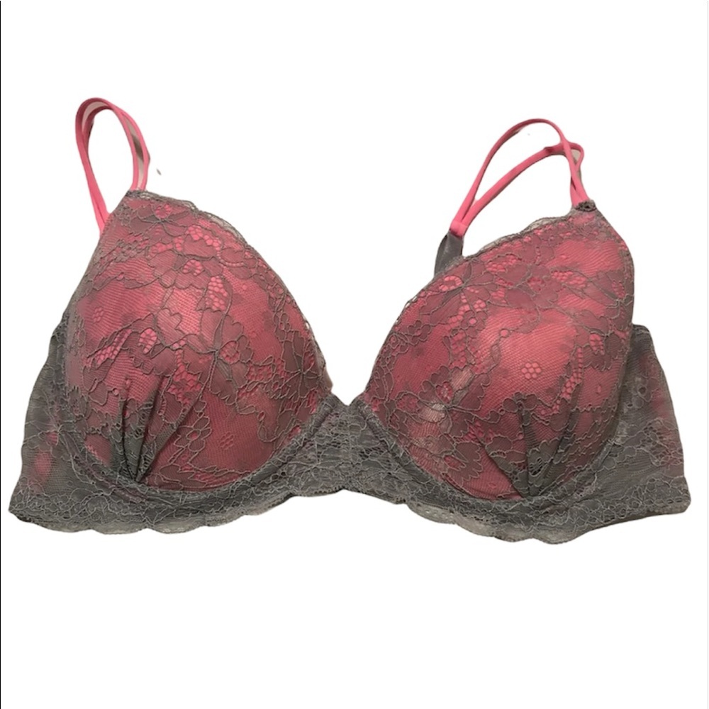 Rampage Bra Size‎ 36D Pink & Gray